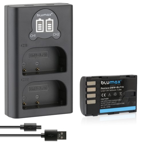 Akku lcd lader für - akku,