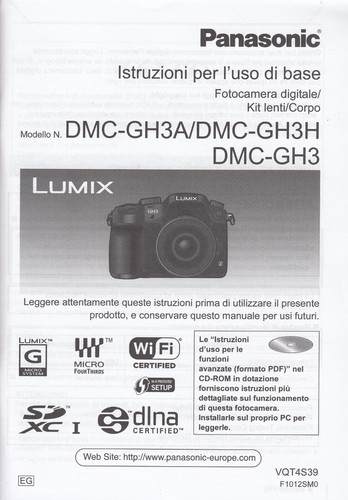 Panasonic dmc gh3a - , dmc-gh3a/dmc-gh3h