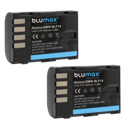 Blumax akku für panasonic - 2x,