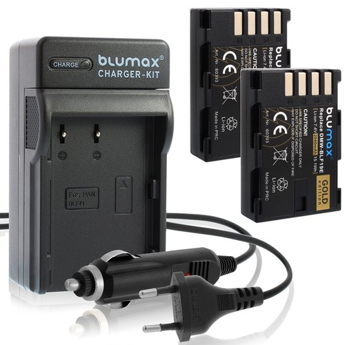 Akku lader für panasonic - 2x,