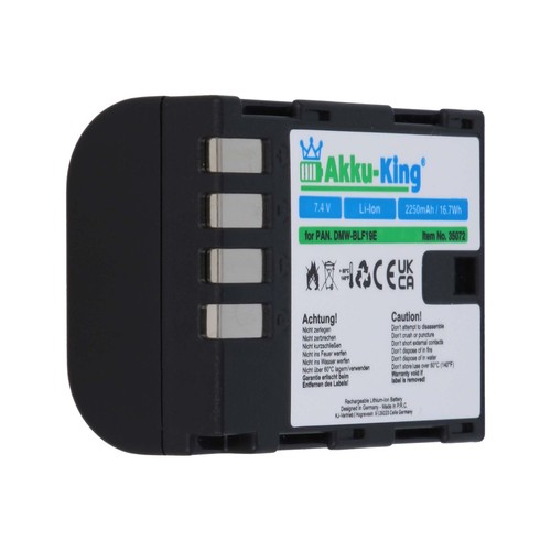 Akku für panasonic dmw - akku,